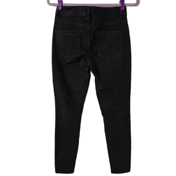 Asos Denim Black Distressed Skinny Jeans NWT - Picture 5 of 5